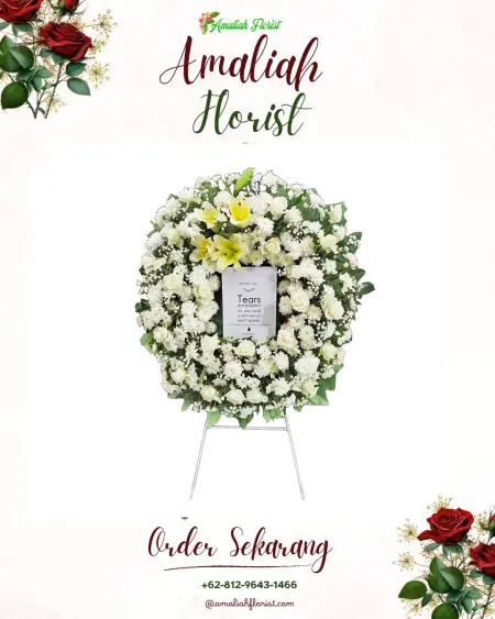 Krans Bunga Duka Ganjaran